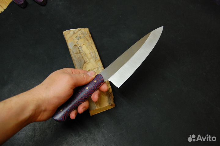 Набор ножей для кухни, трио, нержавеющая AUS10co