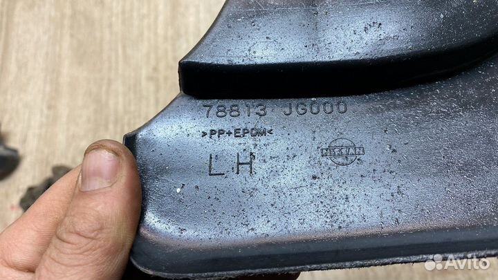 Брызговик Задний Левый Nissan X-Trail T31