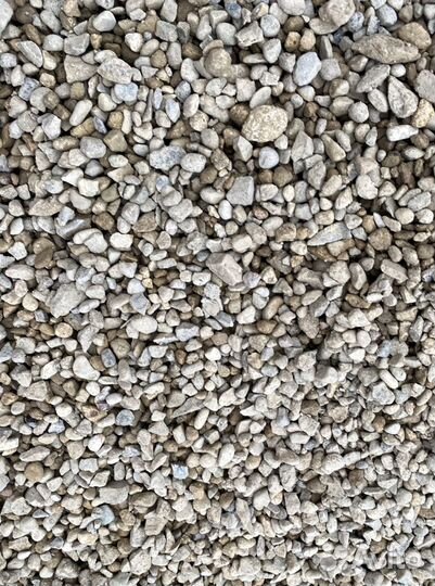 Щебень, Песок