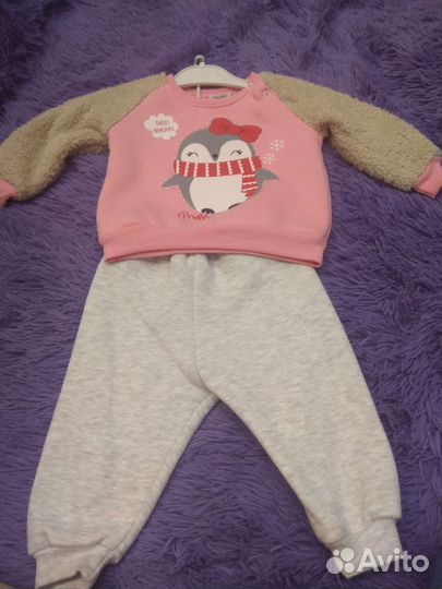 Костюм утепленный для девочки