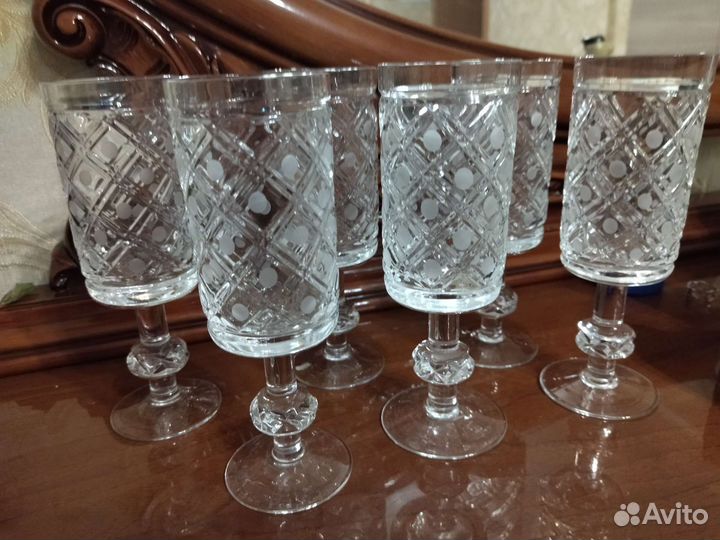 Фужеры Новогодние лзхс новые в коробке