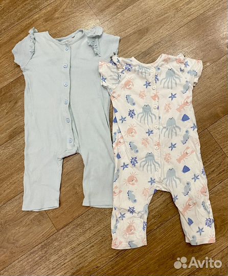 Пакет вещей на девочку 68, 74, 80