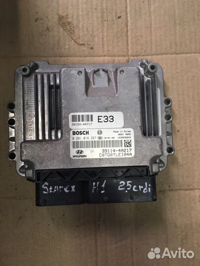 Блок управления Hyundai Starex 2.5crdi 0281016297