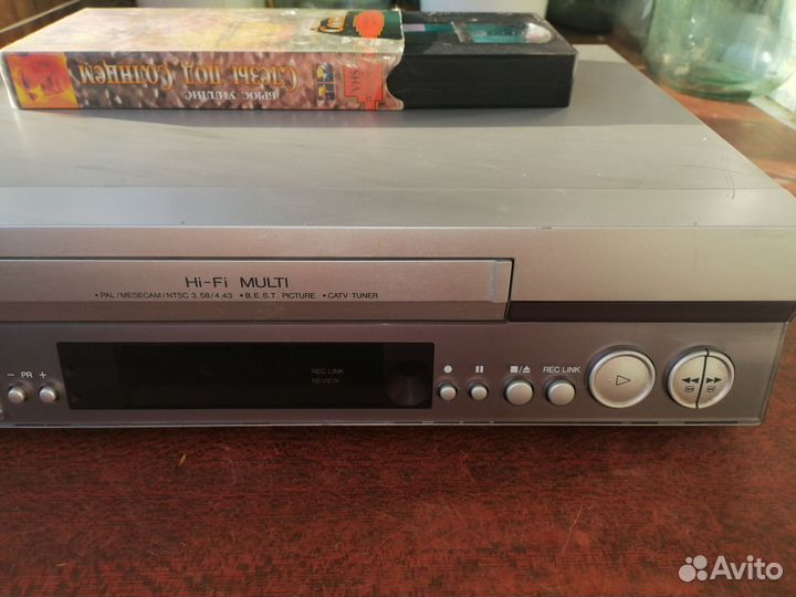 Стерео VHS JVC HR J 785WE Hi Fi 6 головок