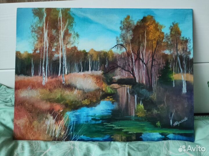 Картина маслом на холсте,30*40