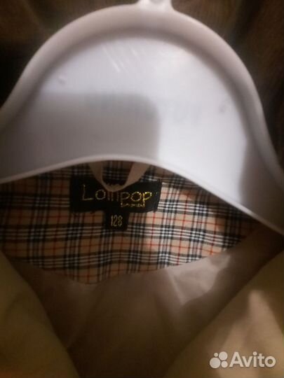 Ветровка для девочки на флисе 128