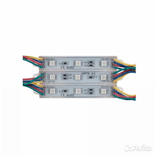 Светодиодный модуль SMD5050/3LED 90х12х4.5мм 0.72W