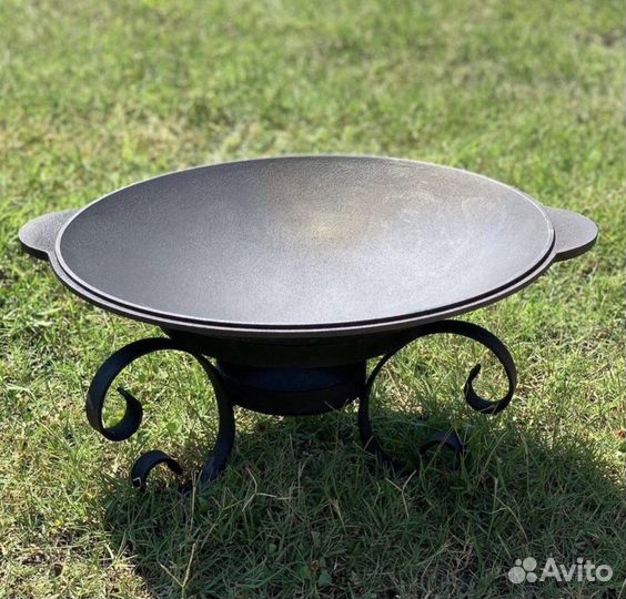 Cадж чyгунный 40cм +подставка