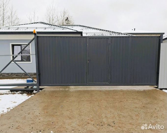 Ворота откатные автоматические