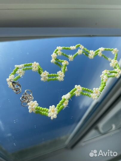 Чокер из бисера