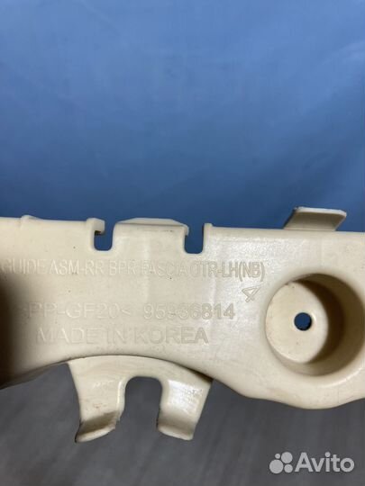 Кронштейн бампера Chevrolet Aveo 2011 задний Левый