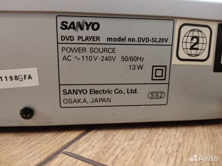 DVD плеер Sanyo