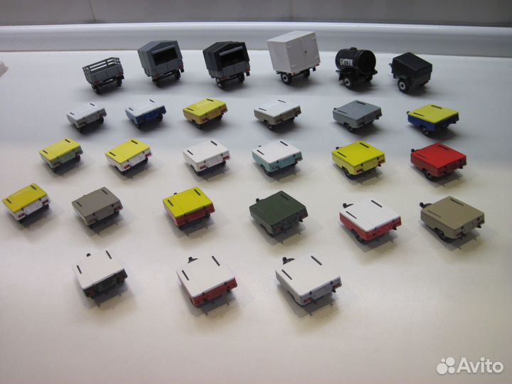 Модели прицепов скиф, сельхоз, бочка, 1/43