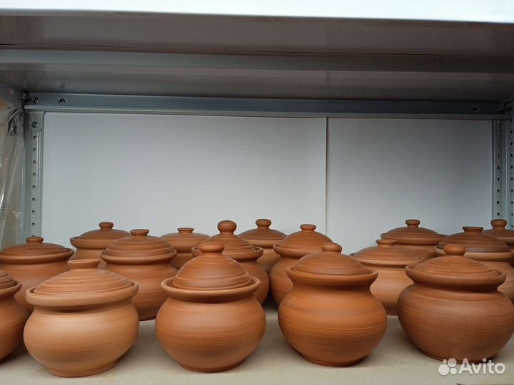 Горшочки глиняные для запекания