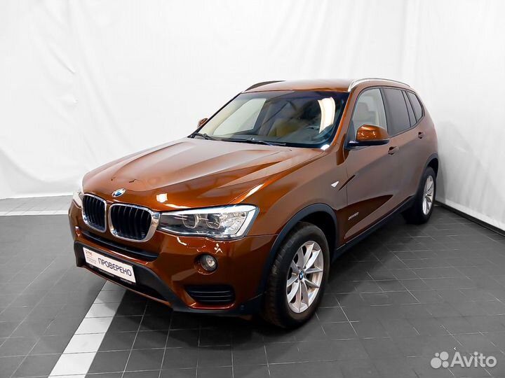 BMW X3 2.0 AT, 2016, 67 688 км