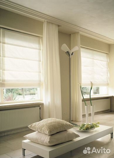 Одинарная римская штора