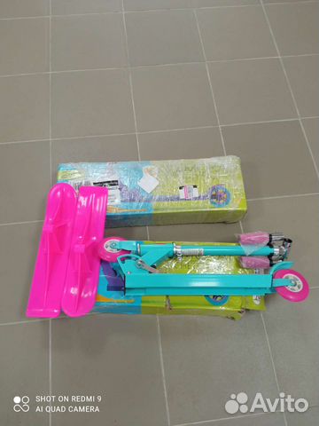 Снегокат Самокат 2в1