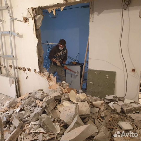 Демонтажные работы любой сложности