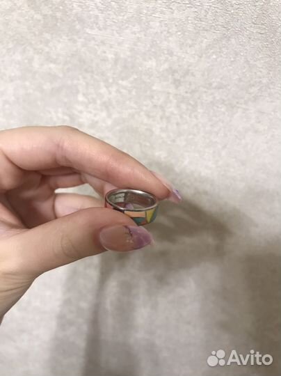 Кольцо sunlight эмаль