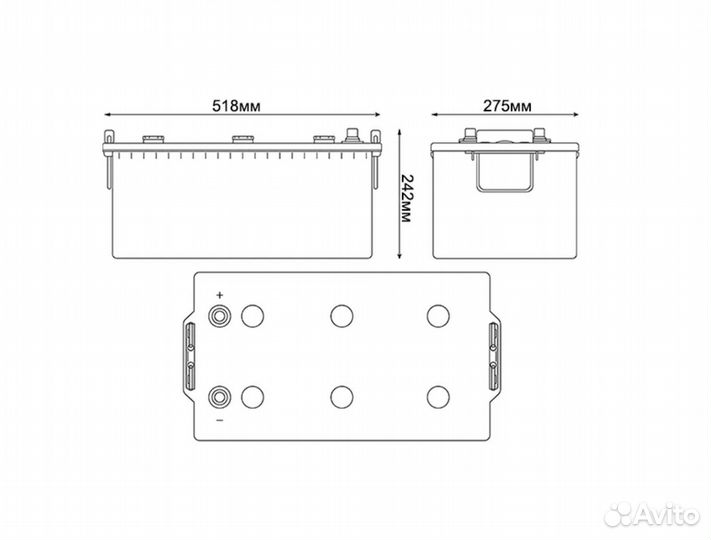 Аккумуляторы Грузовые Новые с доставкой по России