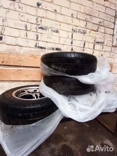 4 Литых диска на Ваз радиус 13,без камерка