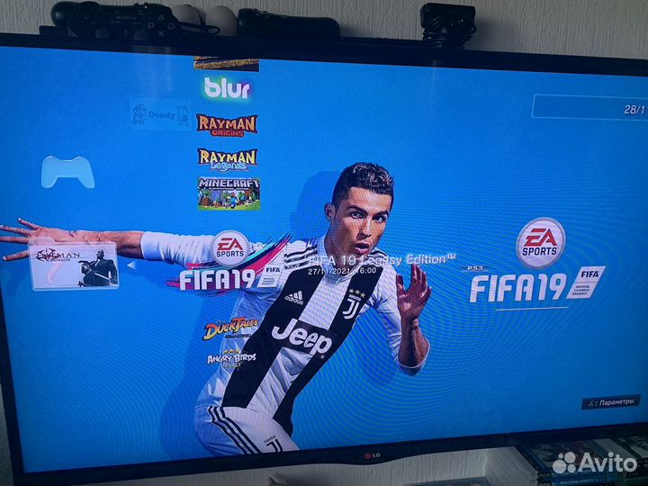 Sony ps3, 500gb, 45 игр, 2 джойстика