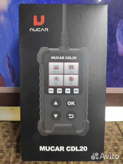 Сканер Mucar OBD2 авто с 1996 года