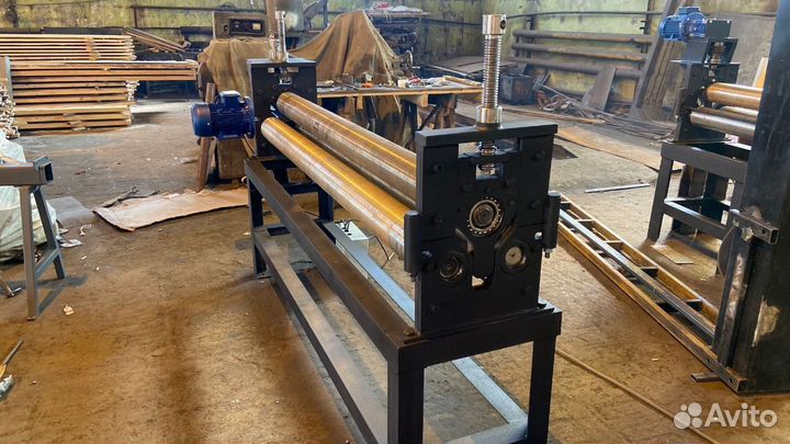 Вальцы трехвалковые. Вальцовочный станок 2000х6