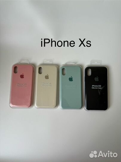 Чехлы Silicone case для iPhone