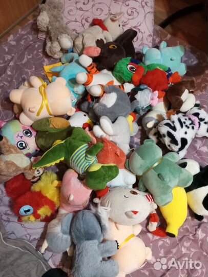 Мягкие игрушки каждая