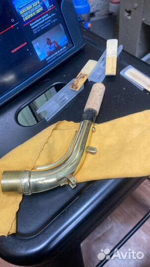 Замена пробки на эске саксофона