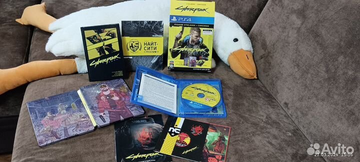 Киберпанк 2077 ps4 диск коллекционное издание