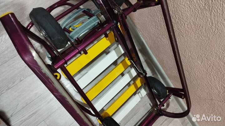 Санки на колесах