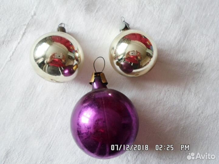 Советские ёлочные игрушки