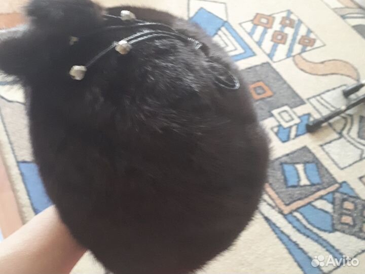 Шапка норковая женская