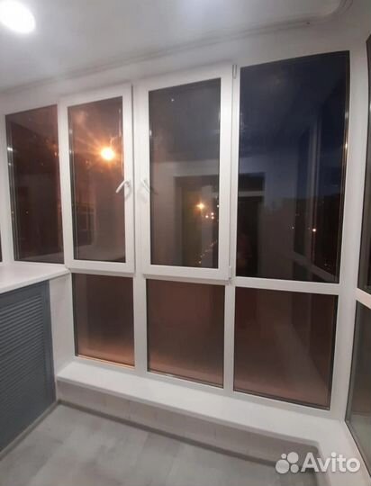 Замена холодного остекления на теплое