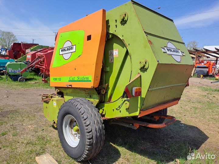 Пресс-подборщик Wolagri Poli 100, 2015