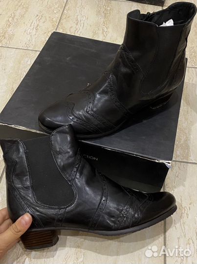 Ботинки натуральная кожа tj collection