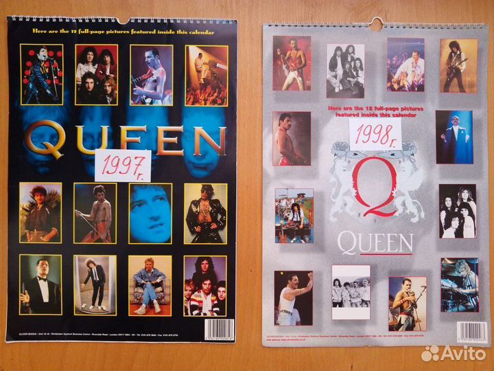 Календари Queen
