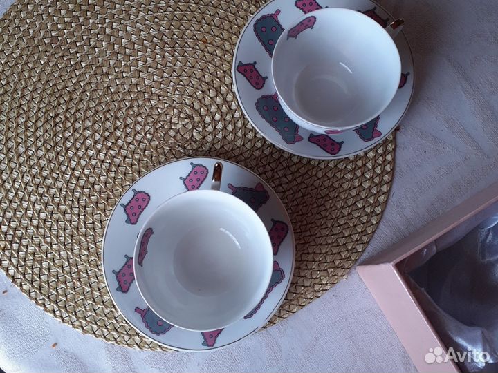 Чашка с блюдцем