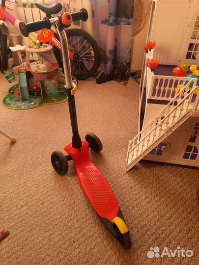 Самокат детский трехколесный