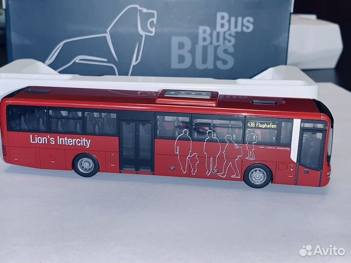 Модель автобуса MAN размер 1:87 Германия