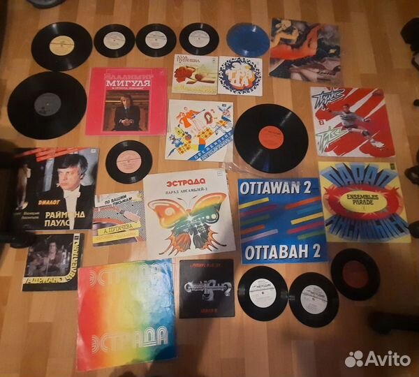 Виниловые пластинки СССР