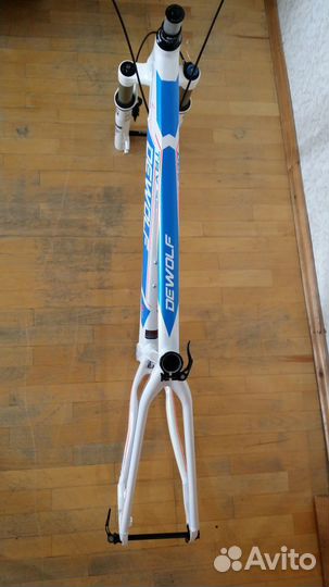 Велосипедная рама и вилка под 27.5 колёса, новые