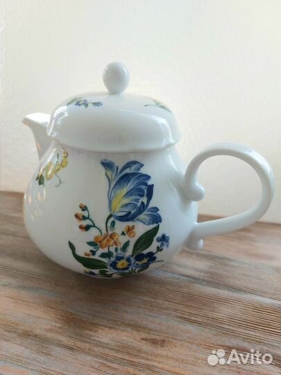 Чайник заварочный фарфоровый гдр
