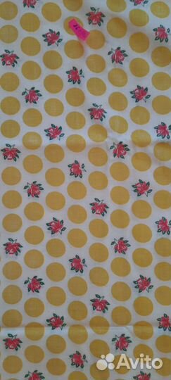 Отрезы ткани хлопок СССР