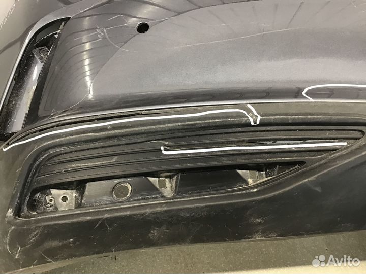 Бампер задний Hyundai Solaris 2017