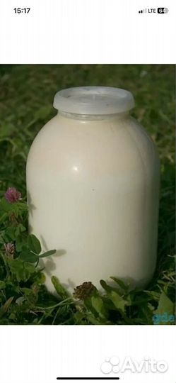 Молоко коровье домашнее
