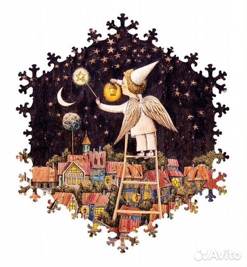 Деревянный пазл Если звёзды зажигают (davici)