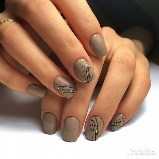 Маникюр гель лак. Всё включено